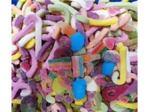 ASSORTED MIXTURE ofFIZZY and SOUR SWEETS