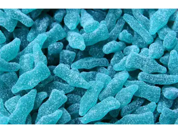 Bottles Fizzy Blue Raspberry Mini