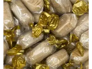 CHOCOLATE FLAVOUR CRUNCH (V) wrapped boiled sweets