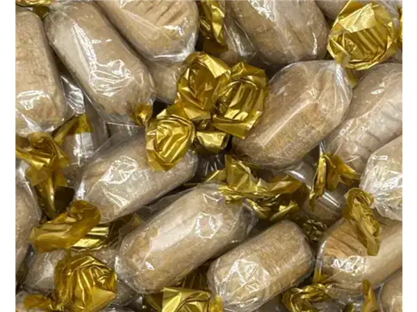 Chocolate Flavour Crunch V Wrapped Boiled Sweets