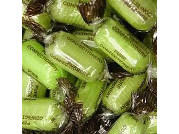 Chocolate Limes V Wrapped Boiled Sweets with Chocolate Centres