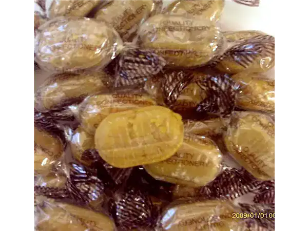 Coffee Crunch V Wrapped Boiled Sweets