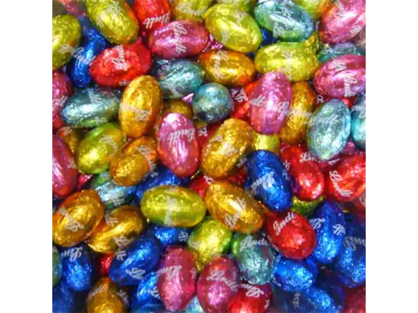 Eggs Chocolate Foil Wrapped V