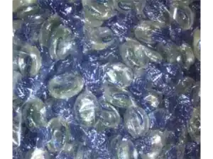 MINTS CLEAR (V) wrapped boiled sweets