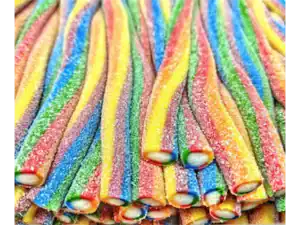 Pencils (long Size) Fizzy Rainbow Tutti Frutti Flavour