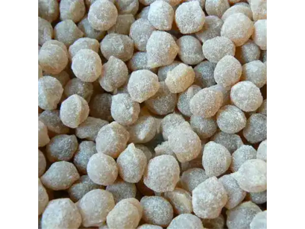 Sugar-coated rock sweets with crunchy texture, ideal for candies and confectionery.