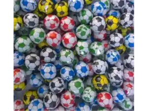 balls sports (CHOCOLATE) (V) MULTICOLOURED FOOTBALLS DESIGN