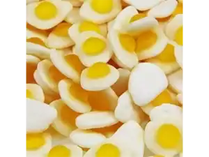 food shape GUMMY FRIED EGGS