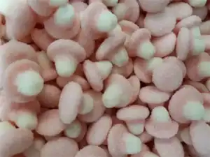 food vegetable shape MUSHROOMS (FIZZY) (TINY)