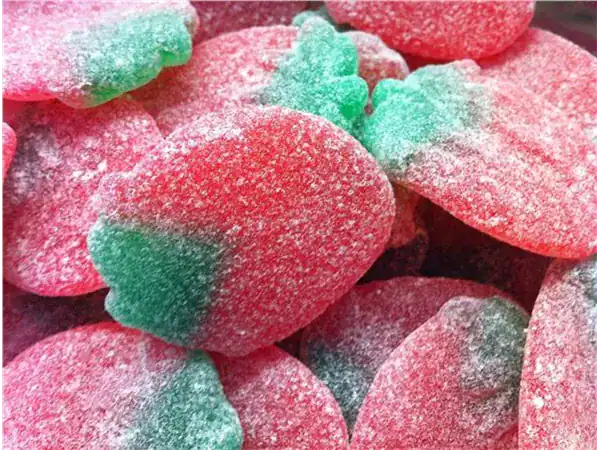 Fruit Shaped Strawberries V Fizzy Giant