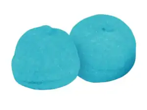 mallows BLUE GOLF PAINTBALLS (RASPBERRY FLAVOUR)