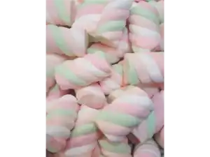 marshmallows MULTICOLOURED TWIST (BIG)