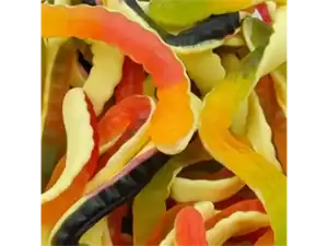 reptile shape SNAKES YELLOW BELLIES (GUMMY)